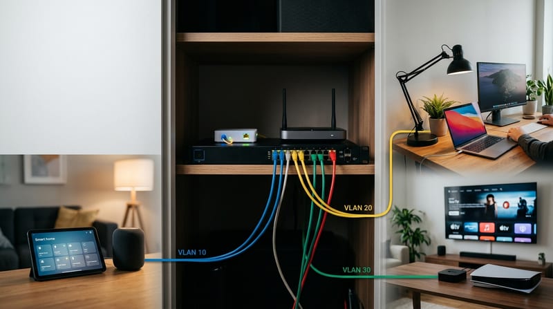 Managed Switch for VLANs Home Networks Tested